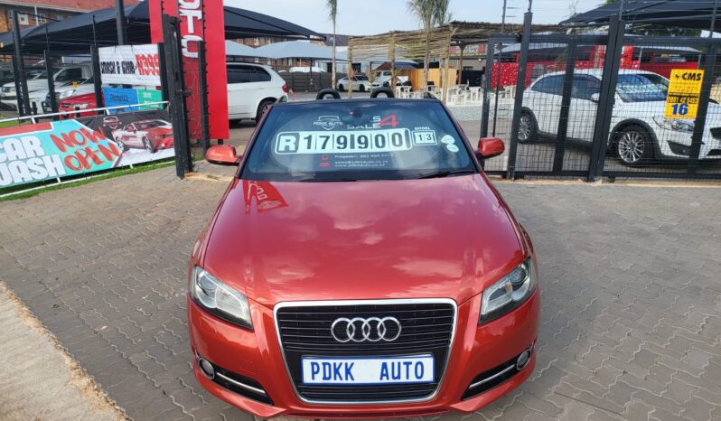 Used 2013 Audi A3 1.8 TFSI STRONIC Red Automatic Petrol full