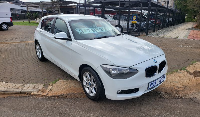 Used, 2014, BMW 118I F20, Hatchback, White, Auto, Petrol full