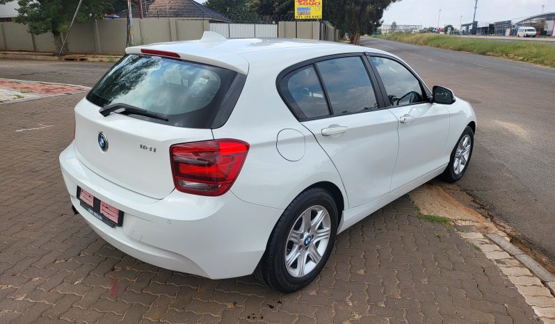 Used, 2014, BMW 118I F20, Hatchback, White, Auto, Petrol full