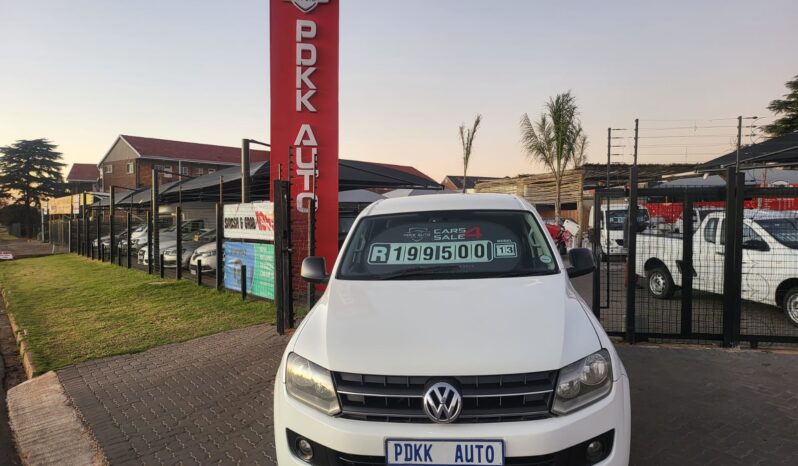 Used 2013 VW AMAROK 2,0 BITDI 4X2 S/CAB WHITE DIESEL MANUAL full