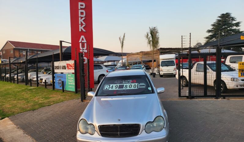 Used 2001 MERCEDES-BENZ C200 KOMPRESSOR SILVER MANUAL PETROL full