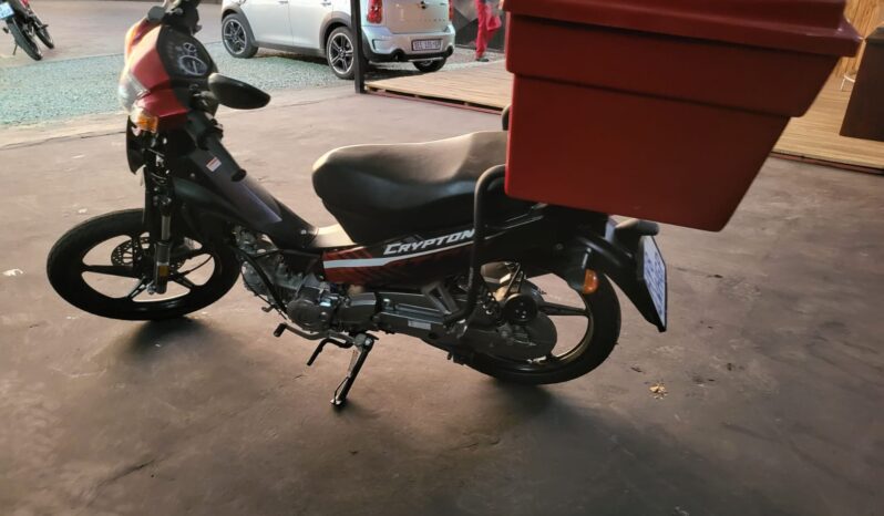 Used 2019 Yamaha Crypton T110 Bike Red Automatic Petrol full